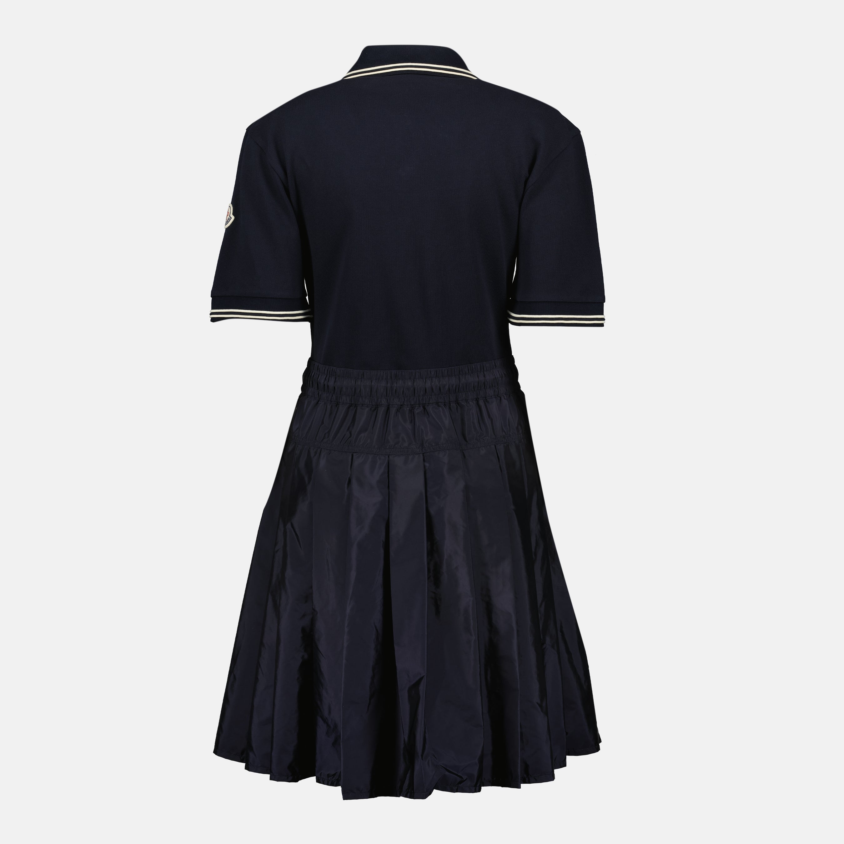 Moncler dress, navy blue polo dress, women's clothing, Autumn Winter collection, luxury ready-to-wear