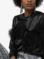 Silver earrings, Rabanne Pixel earrings, Draped design earrings, Metallic mesh jewelry, Spring-Summer 2025 accessories