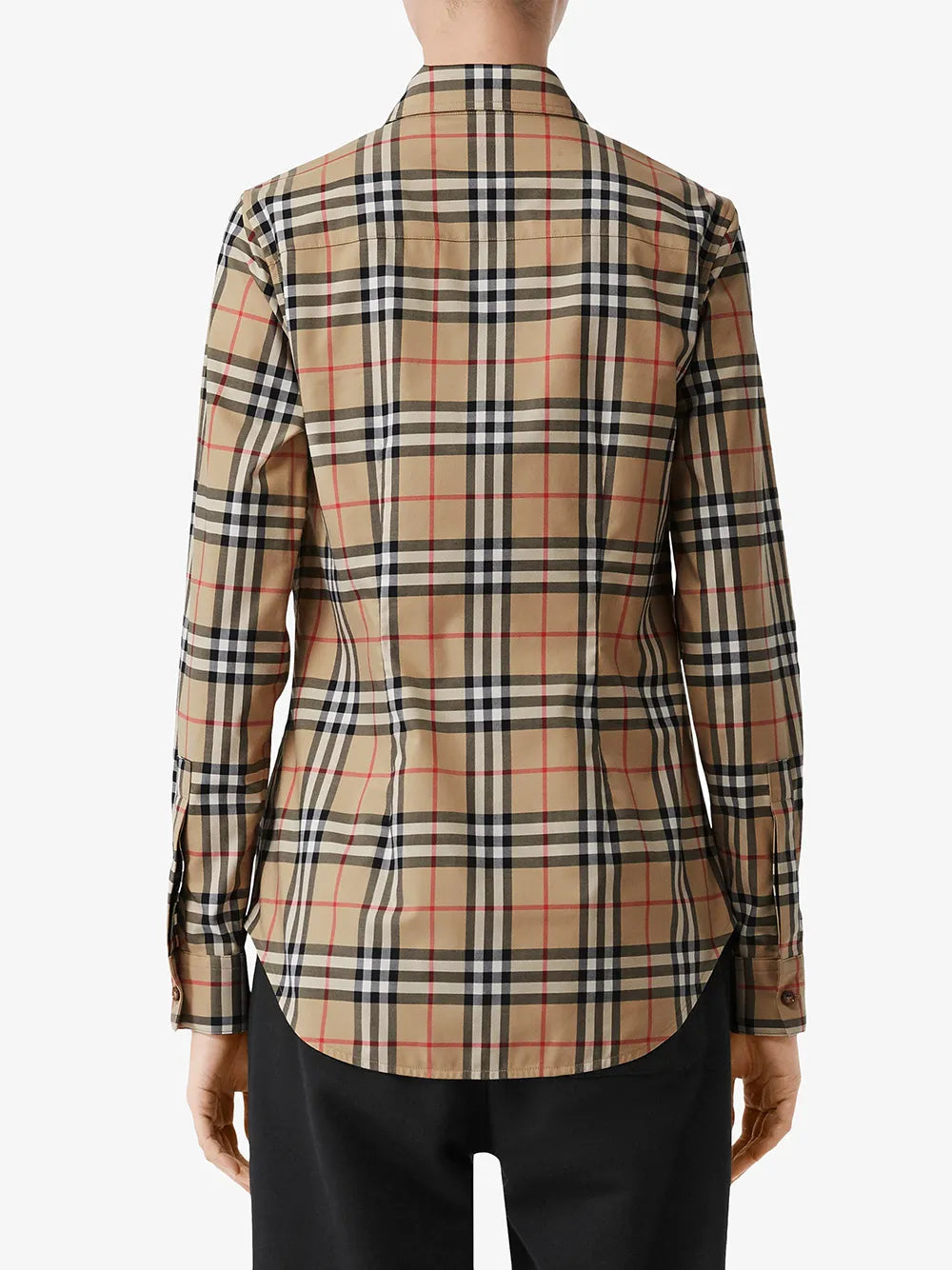 Burberry, Vintage Check, Lapwing Shirt, Women’s Luxury Fashion, Elegant Women’s Shirts