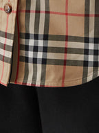 Burberry, Vintage Check, Lapwing Shirt, Women’s Luxury Fashion, Elegant Women’s Shirts