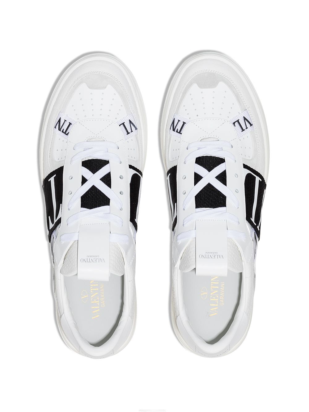 VLTN sneakers, Valentino Garavani, white leather sneakers, luxury ready-to-wear, designer shoes