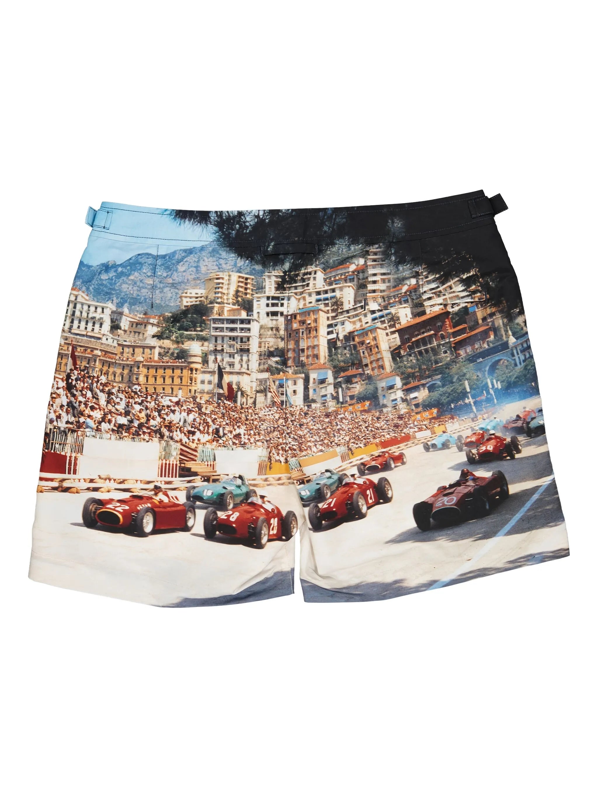 Imagen de los pantalones de baño Bulldog Monaco de Orlebar Brown para hombres - Temporada Otoño-Invierno 2023 - Vista modelo 1