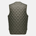 Gilet kaki matelassé en duvet
