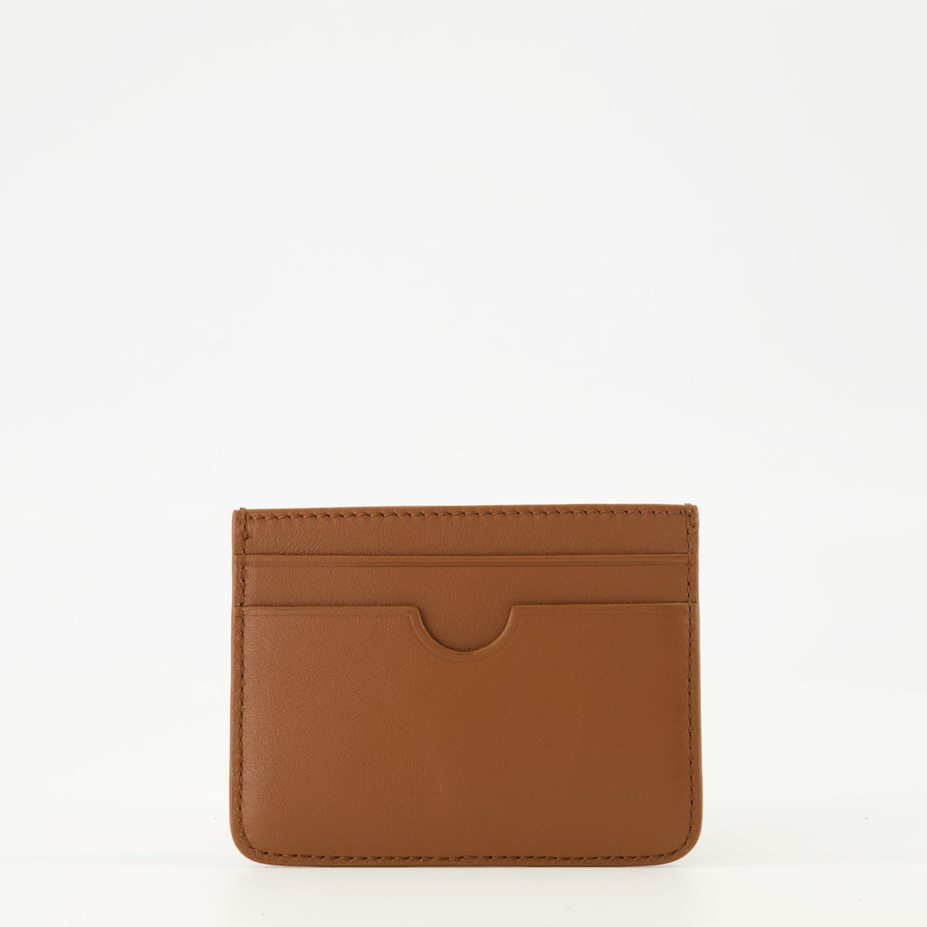 Bild des Porte-cartes ami de coeur Marron von Ami PARIS für Unisex - Saison Frühling-Sommer 2026 - Rückansicht