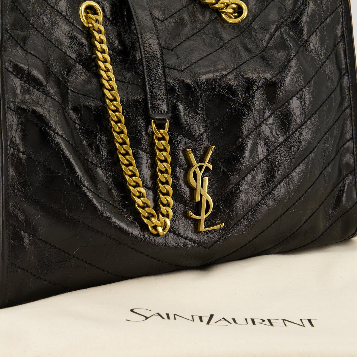 Sac cabas en cuir Niki Shopping