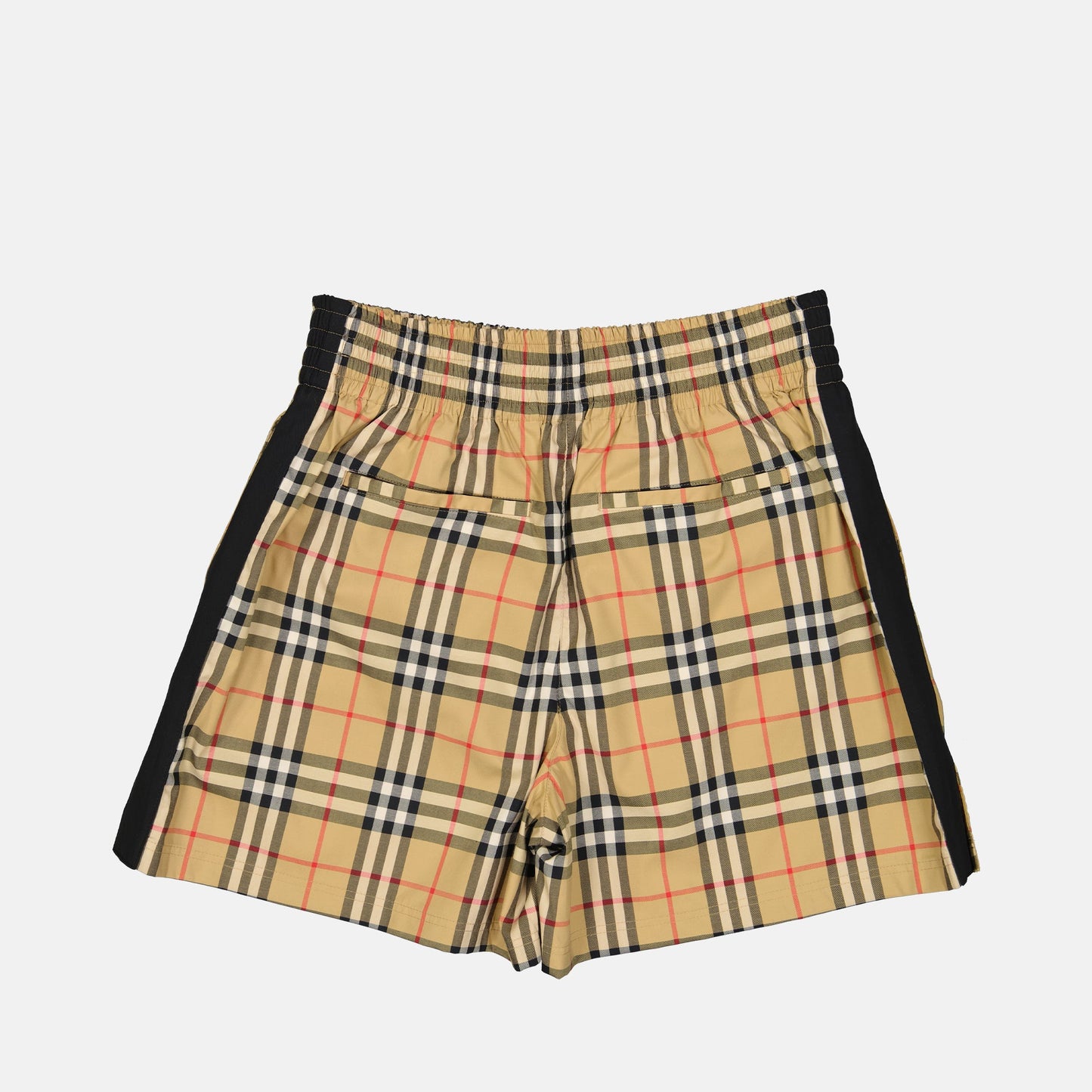 Burberry, Plaid Short, Beige Short, Luxury Fashion, High-end Clothing