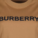 Burberry, brown logo t-shirt, luxury casual wear, high-end fashion, designer t-shirt