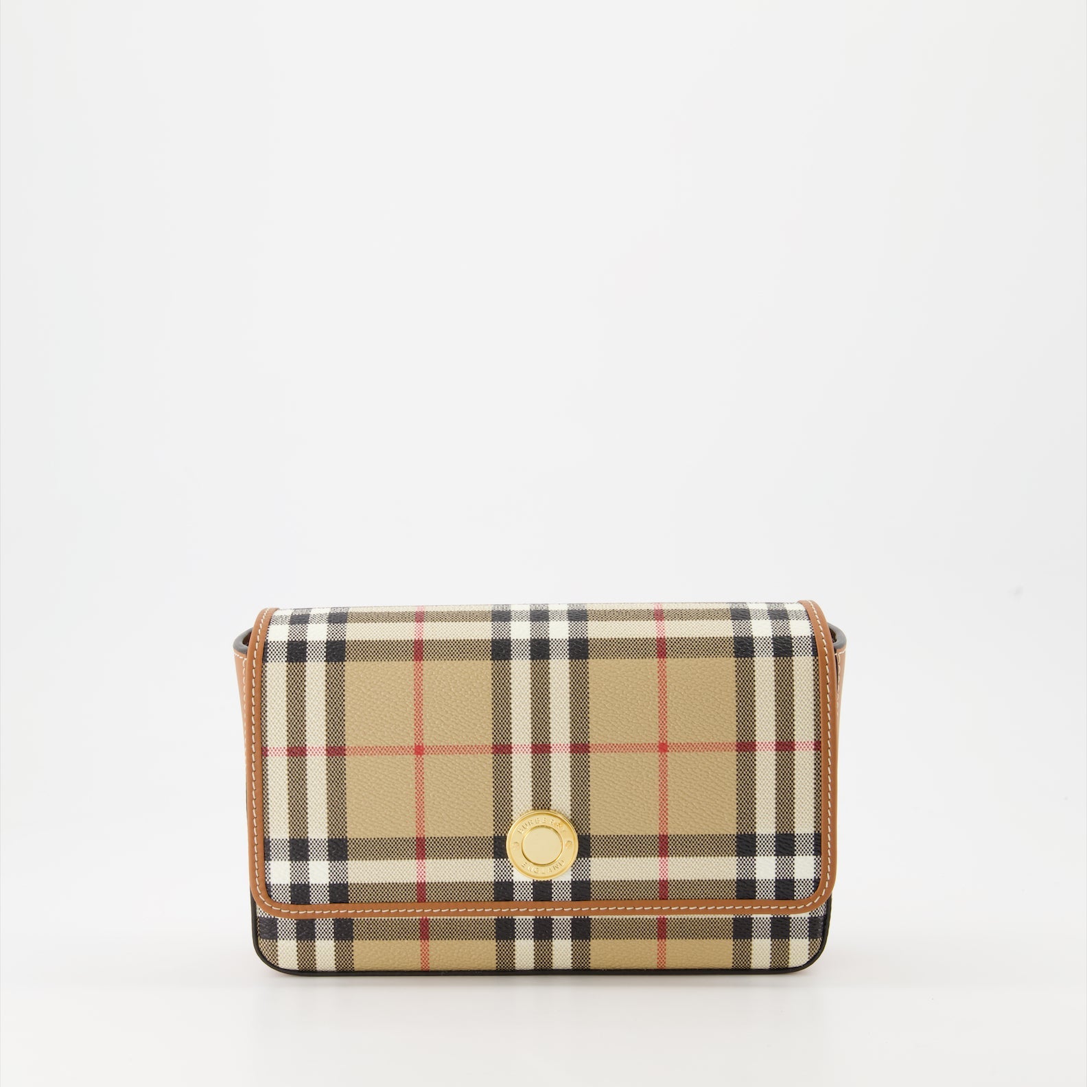 Burberry, Hampshire Check Bag, luxury accessory, designer bag, elegant bag