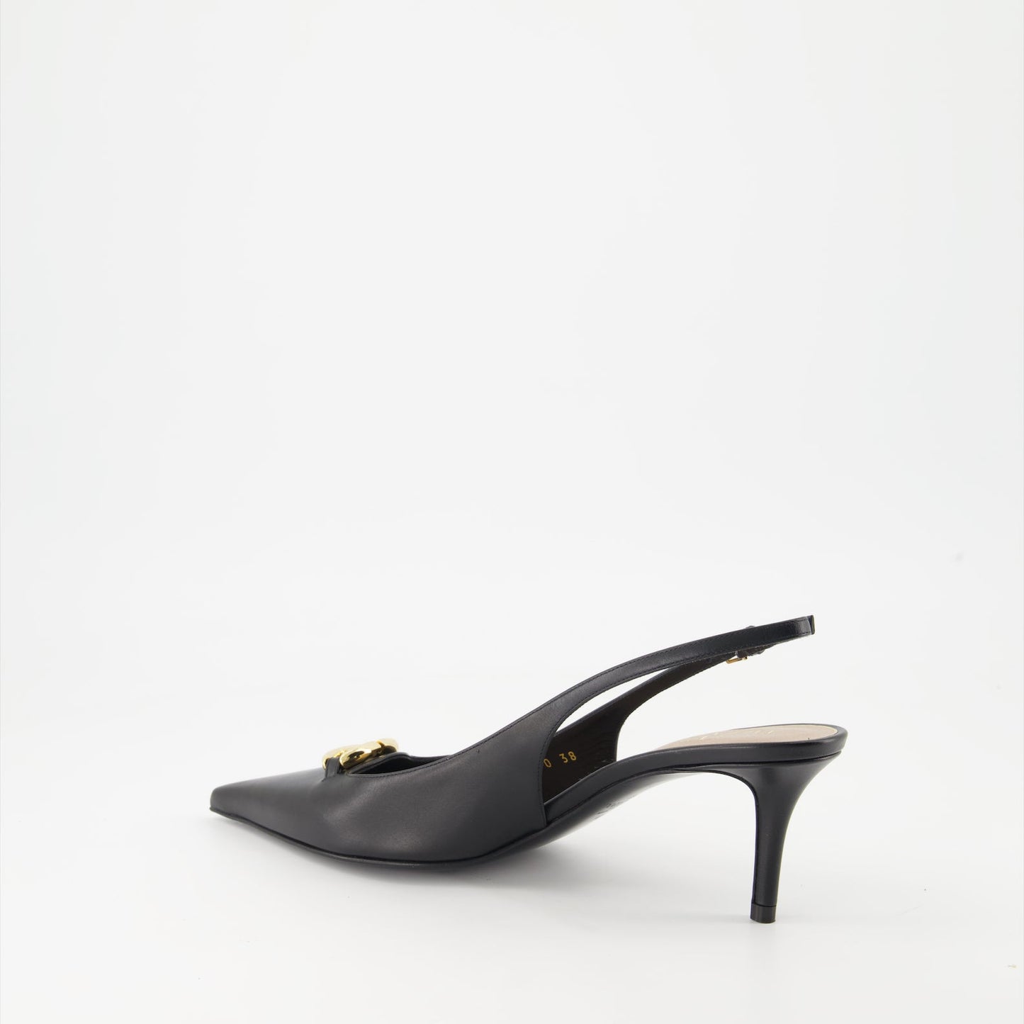 Valentino Garavani, VLogo Heels, Luxury Shoes, Smooth Leather Heels, Designer Footwear