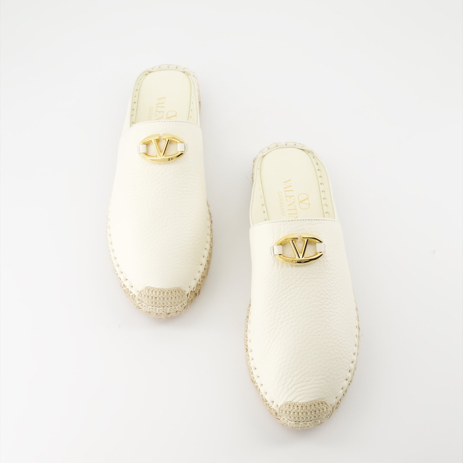 Valentino Garavani, VLogo espadrilles, luxury mules, designer footwear, stylish espadrilles