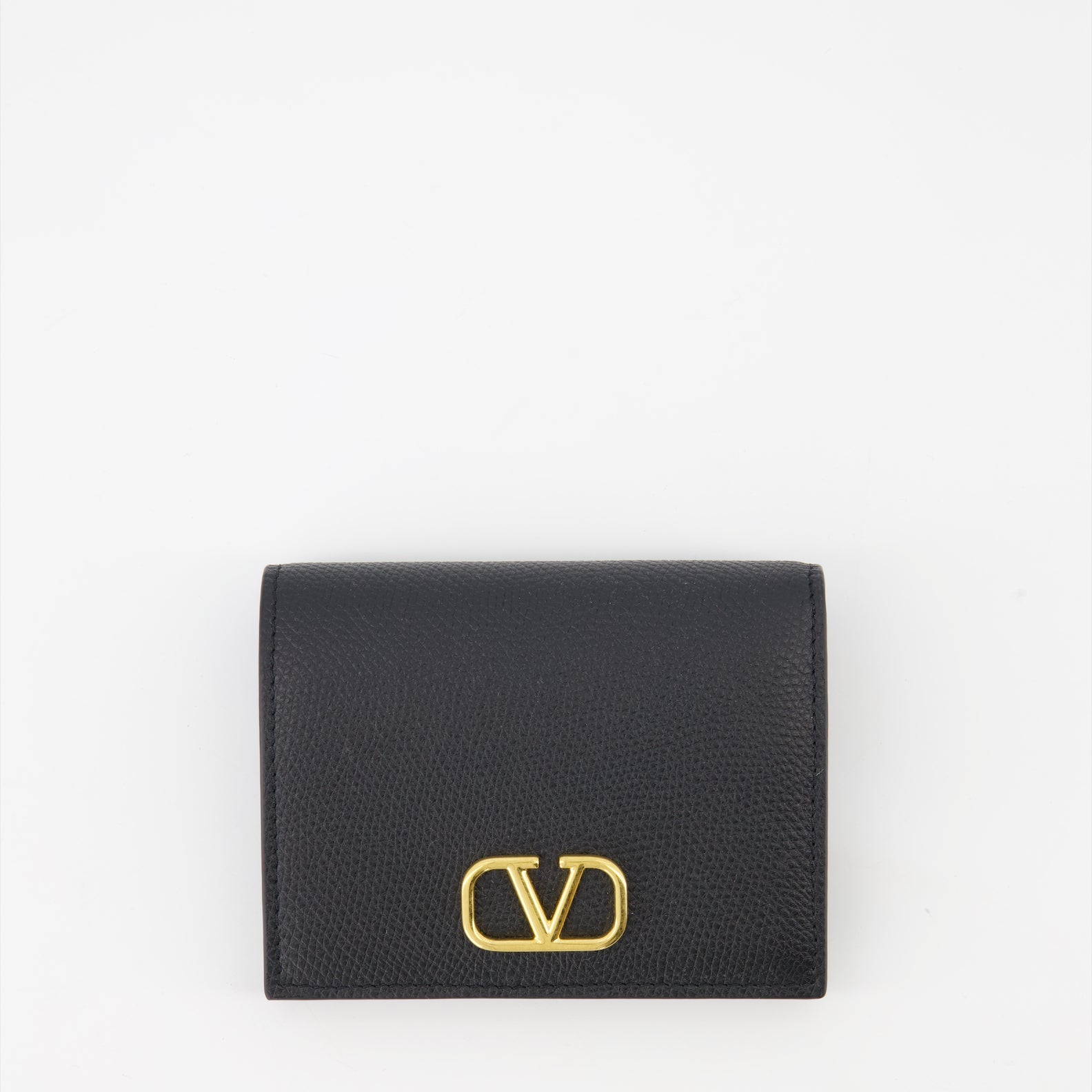 Compact VLogo Wallet, Valentino Garavani accessories, luxury leather wallet, high-end wallet, designer wallets