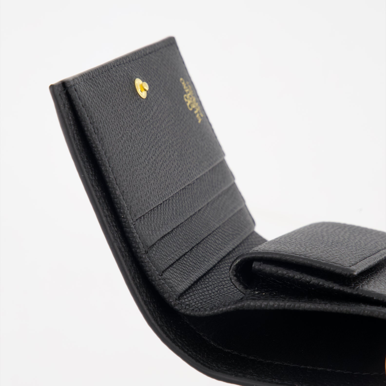 Compact VLogo Wallet, Valentino Garavani accessories, luxury leather wallet, high-end wallet, designer wallets