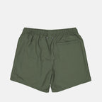 Image de shorts de bain verts kaki de K-Way pour hommes - Saison Printemps-Été 2024 - Vue de dos