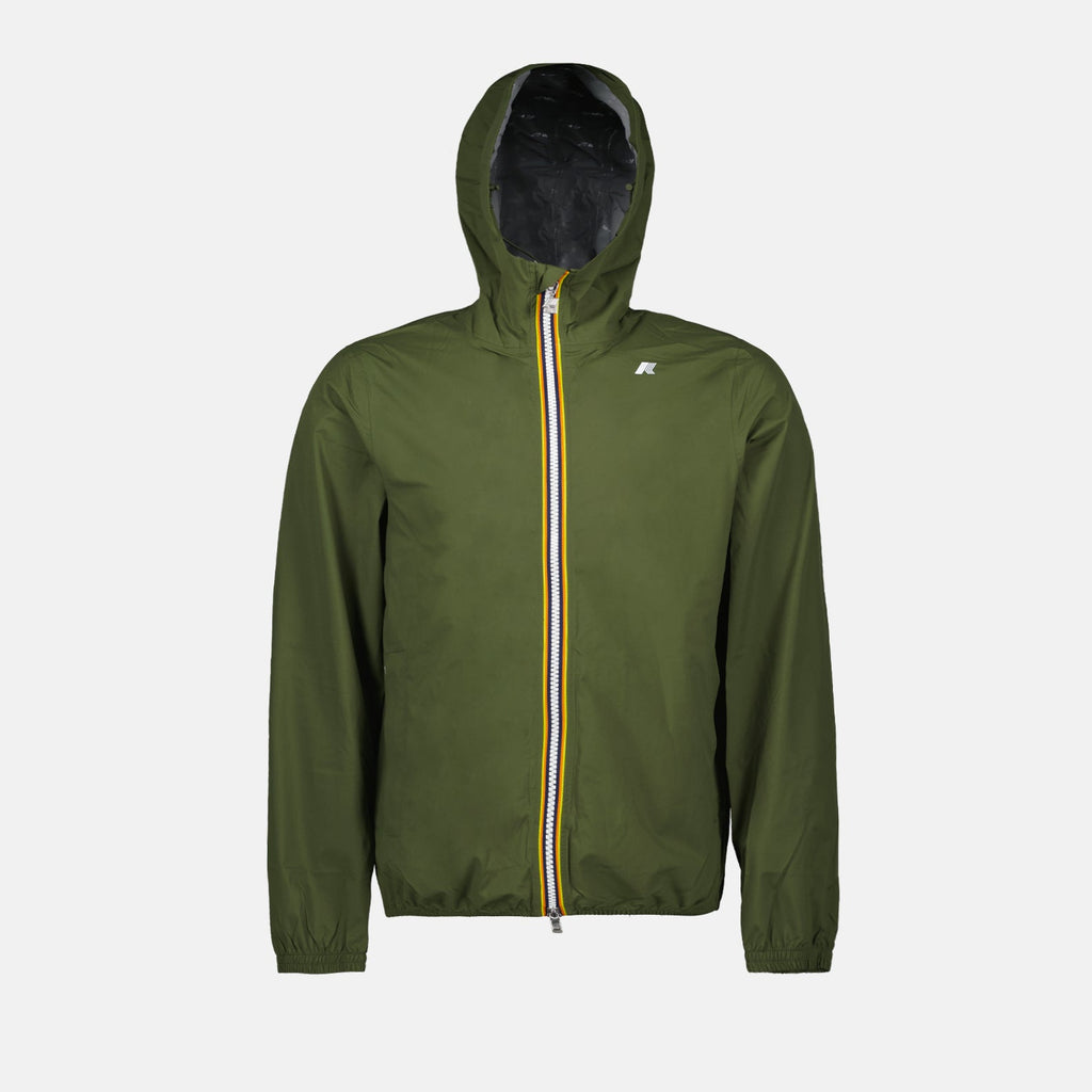 Imagem da jaqueta Jack Eco Stretch Dot da K-Way para Homens - Temporada Primavera-Verão 2024 - Vista Frontal