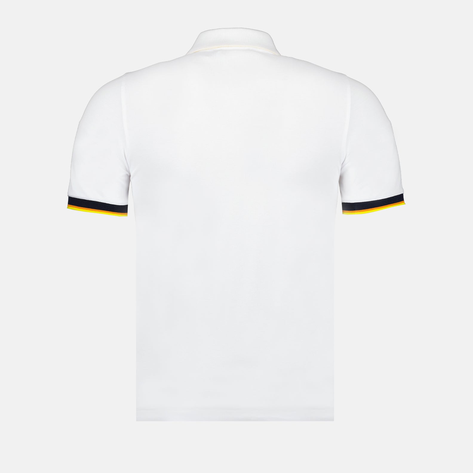 luxury polo shirt, white polo, K-Way clothing, premium cotton polo, fashion polo