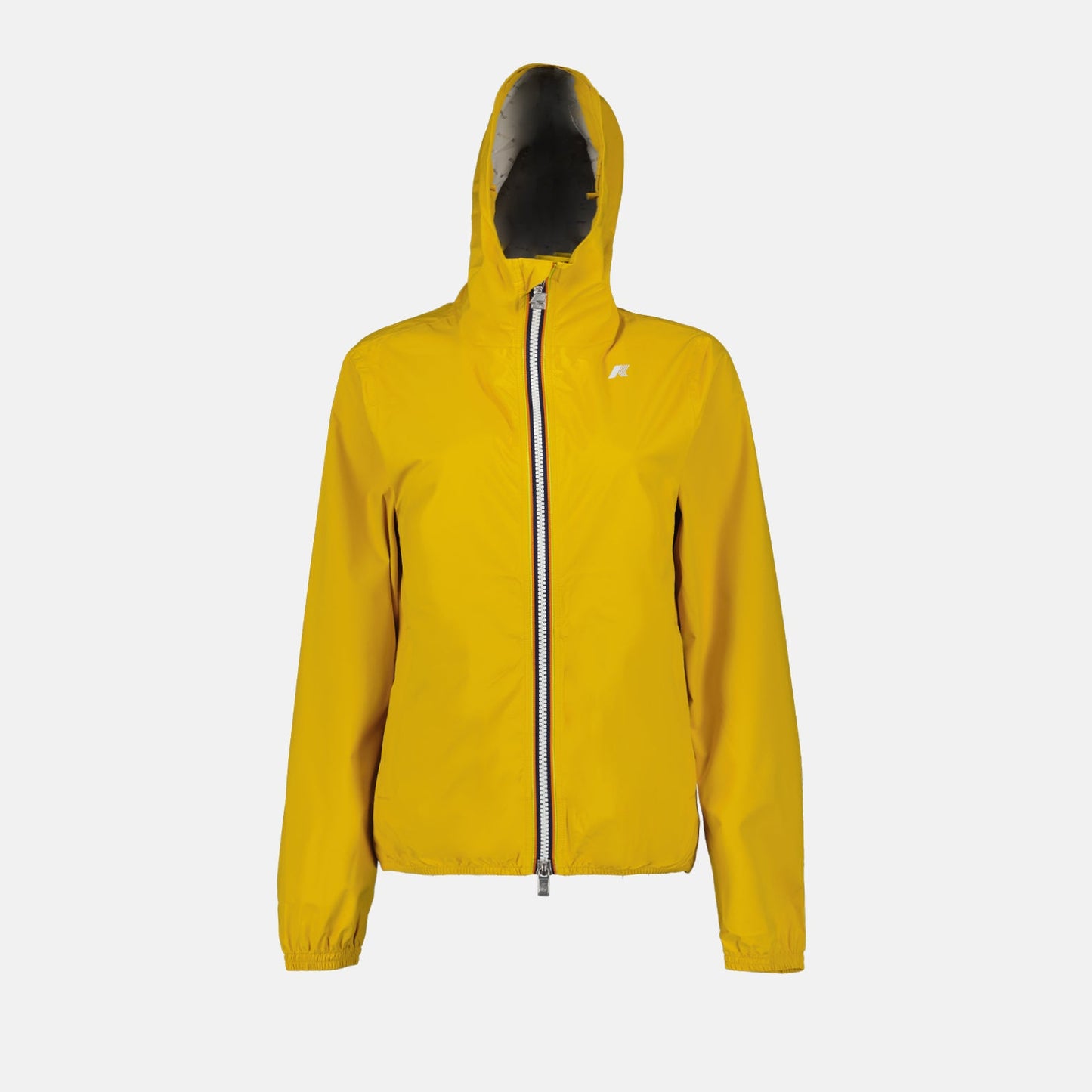 Jack Eco Stretch Dot, K-Way Jacket, luxury outerwear, nylon jacket, yellow jacket