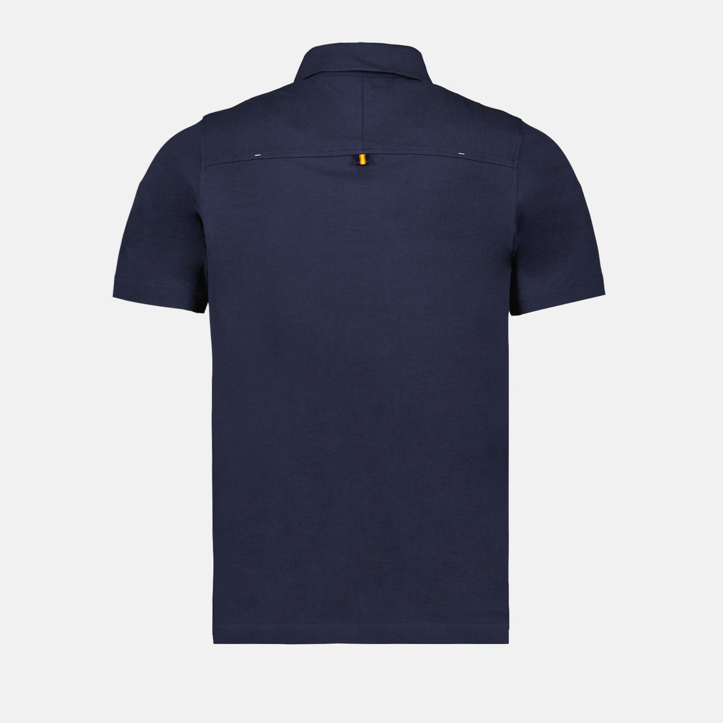 Polo Vincelle Noir, luxury polo shirt, K-Way, black polo, sophisticated attire