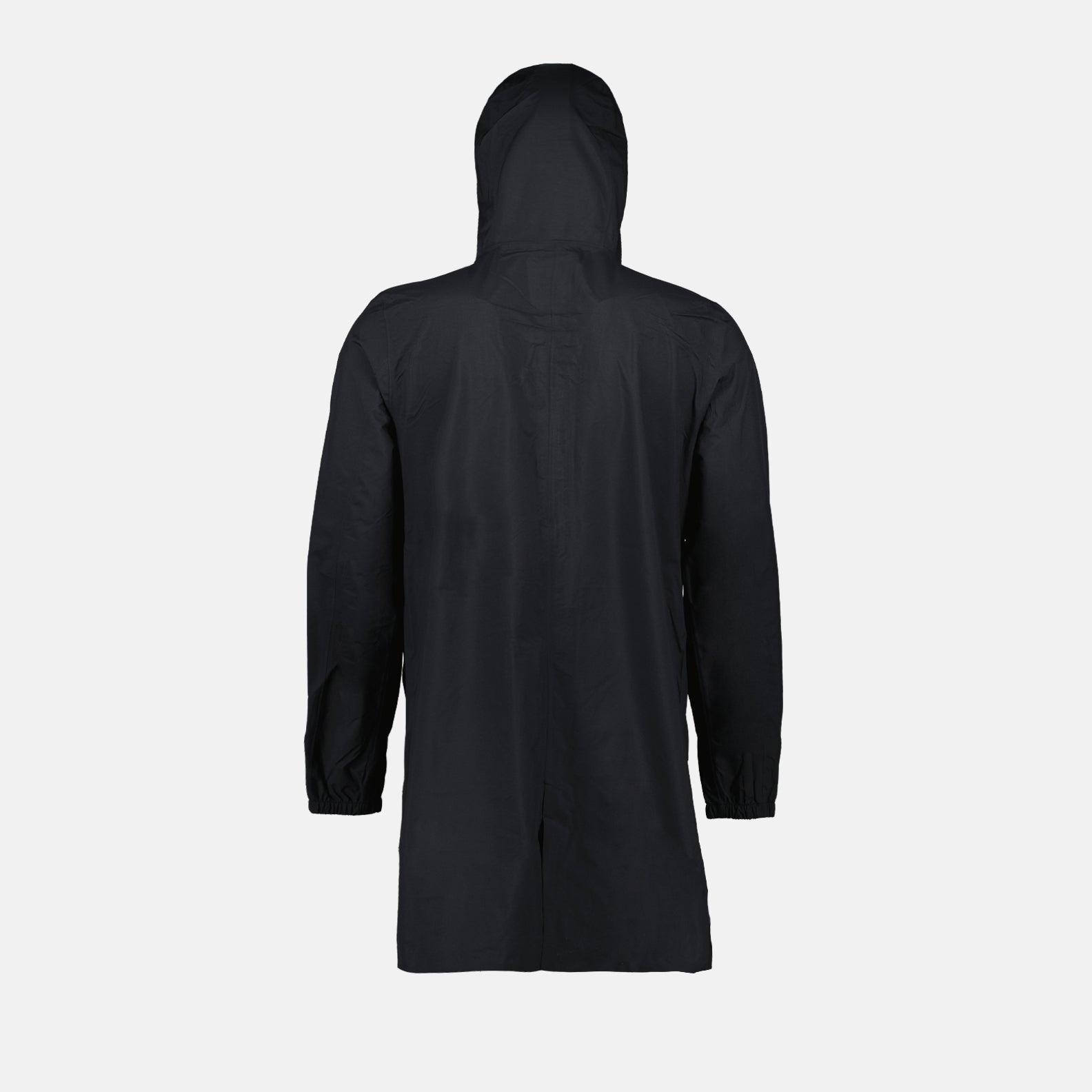 luxury jacket, eco-friendly fashion, black long jacket, K-Way outerwear, sustainable design