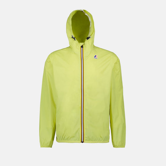 windbreaker, K-Way jacket, green windbreaker, luxury outerwear, Le Vrai 3.0