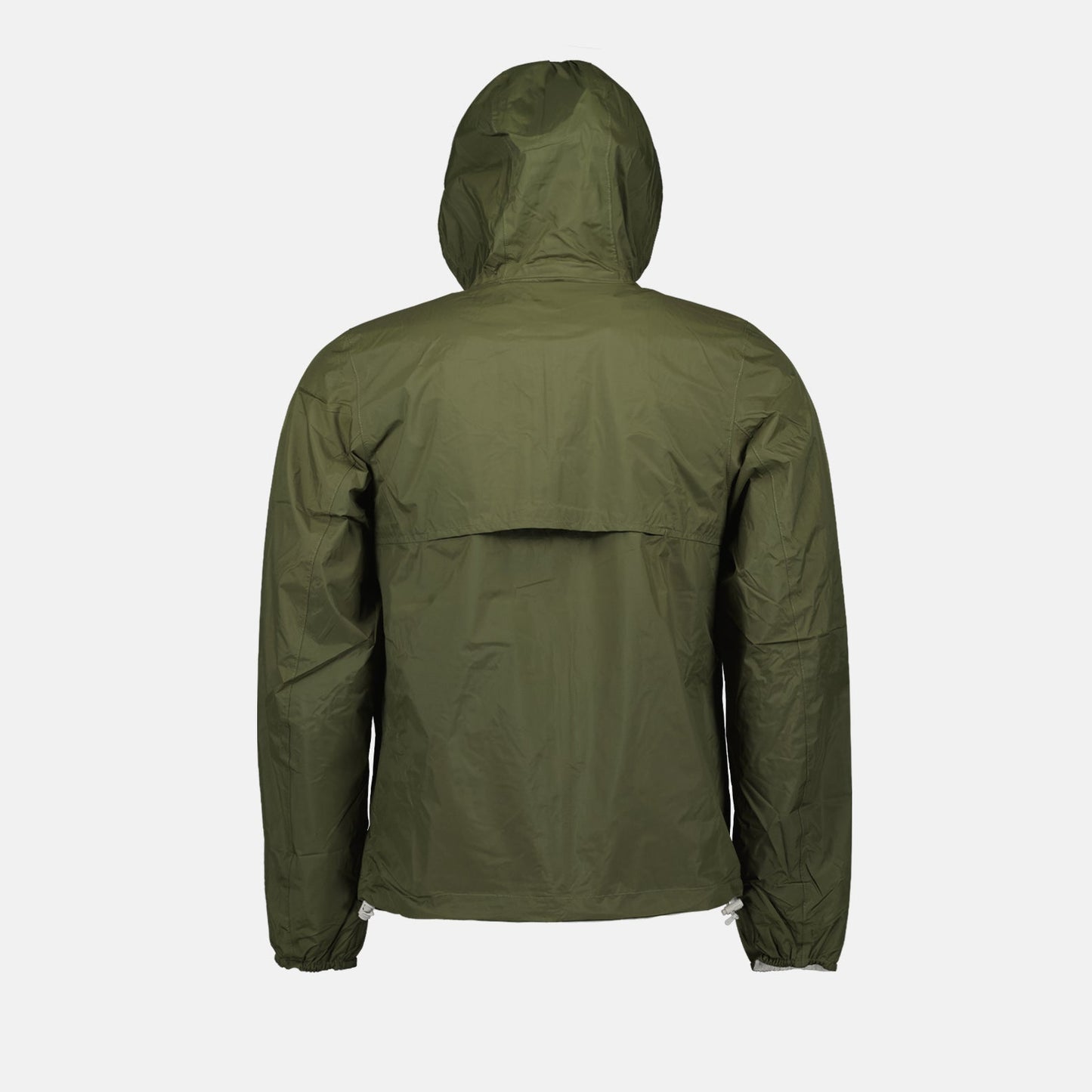 Reversible jacket, K-Way, Green jacket, Grey jacket, Eco-friendly jacket