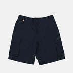 Bild von Bermuda-Shorts aus technischem Stoff in Marineblau von K-Way für Herren - Saison Frühling-Sommer 2024 - Vorderansicht