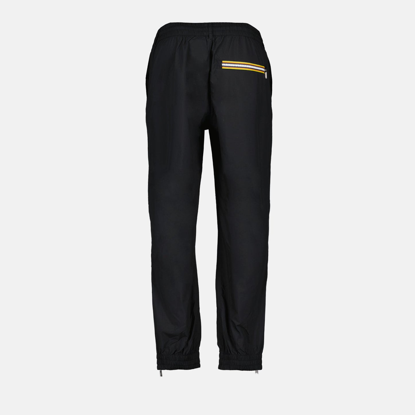 luxury trousers, stretch fabric pants, K-Way Leopold, high-end fashion, elegant trousers