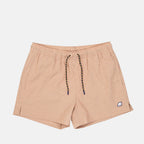 Image de shorts de bain rose clair par K-Way pour hommes - Saison Printemps-Été 2024 - Vue de face