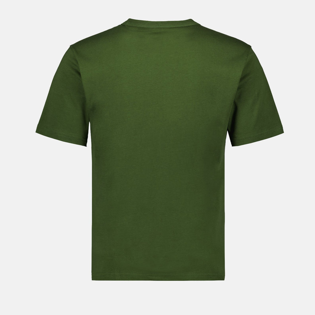 K-Wayのメンズ用クラシックカーキTシャツの文字入り画像 - シーズン春夏2024 - 背面ビュー