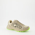 Dior sneakers, beige microfiber shoes, luxury footwear, B30 sneakers, high-end fashion