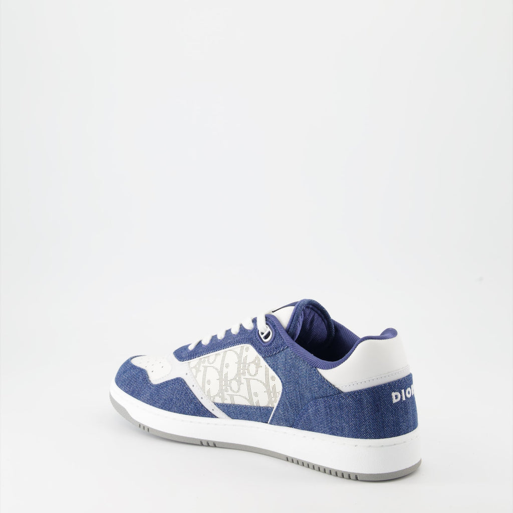 Dior sneakers, luxury sneakers, denim and leather shoes, B27 collection, high-end footwear