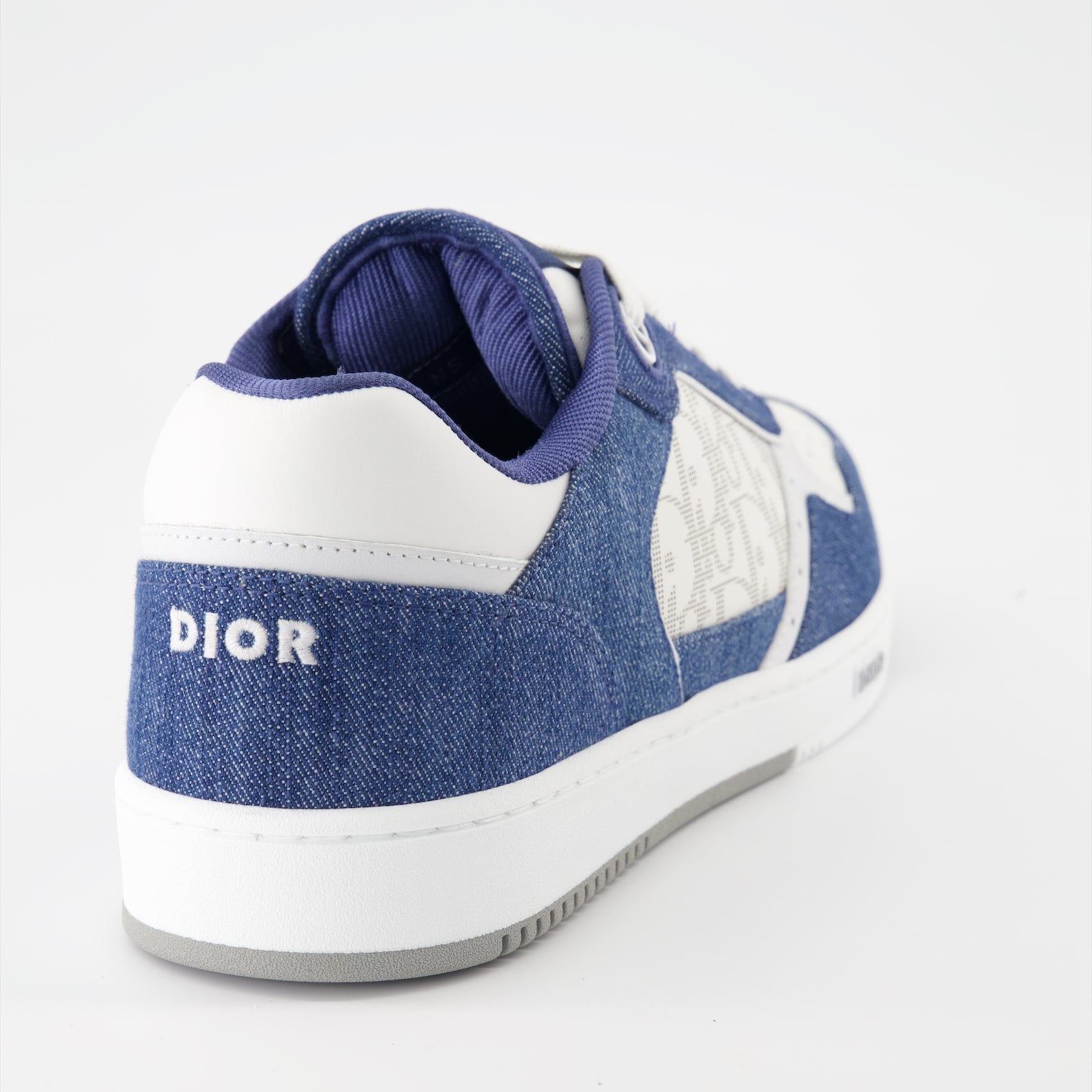 Dior sneakers, luxury sneakers, denim and leather shoes, B27 collection, high-end footwear