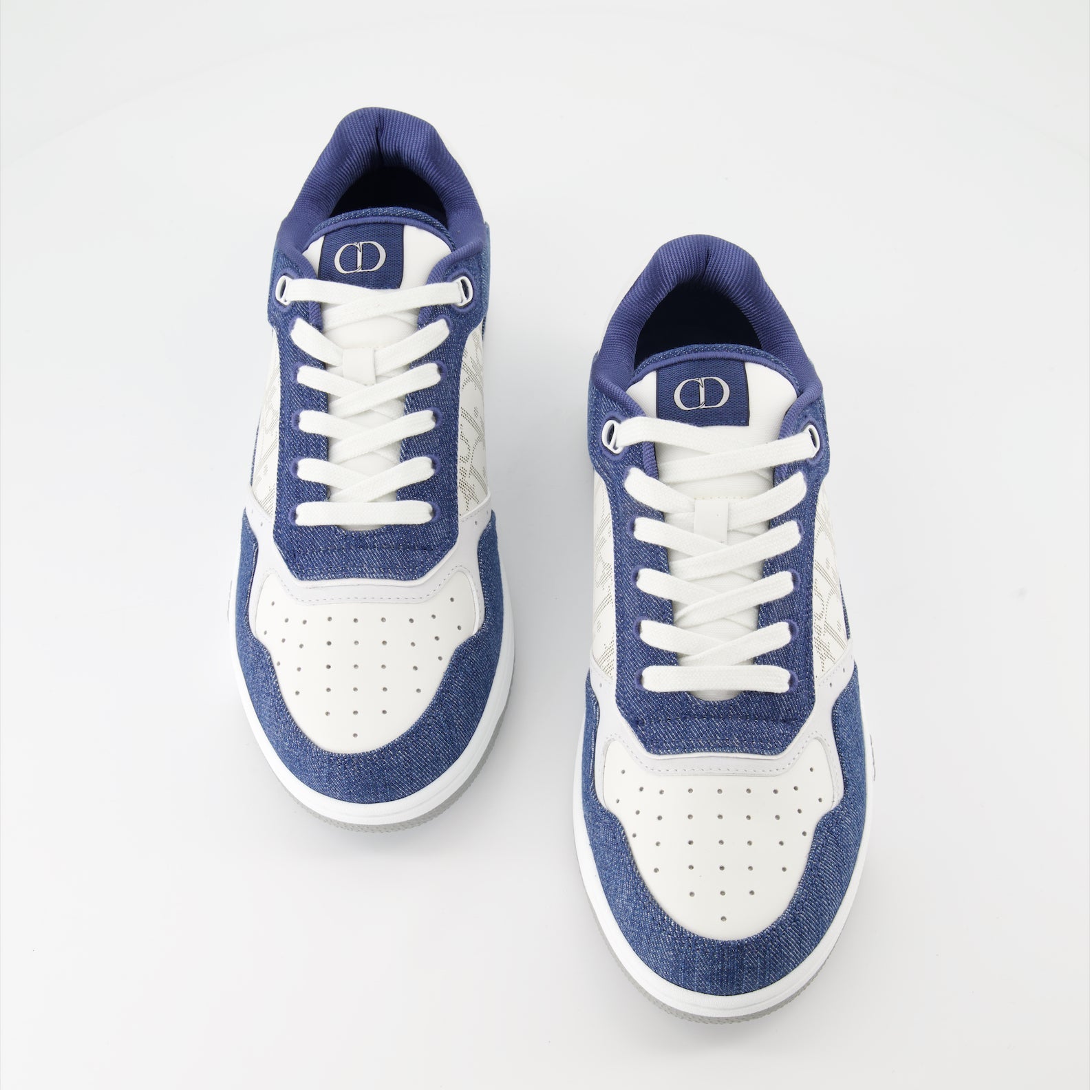 Dior sneakers, luxury sneakers, denim and leather shoes, B27 collection, high-end footwear