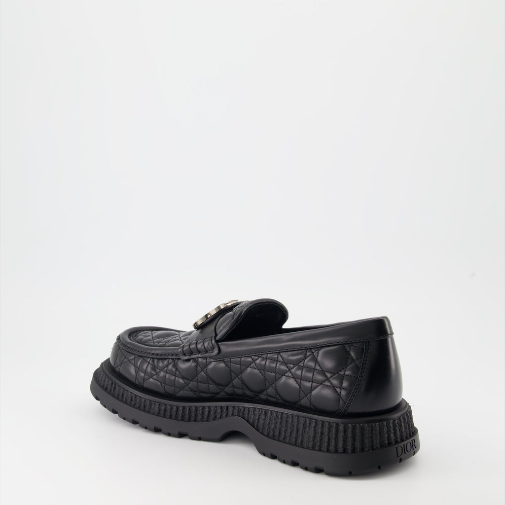 Dior Leather Moccasins, Luxury Footwear, High-End Shoes, Quality Leather Moccasins, Elegant Men's Moccasins