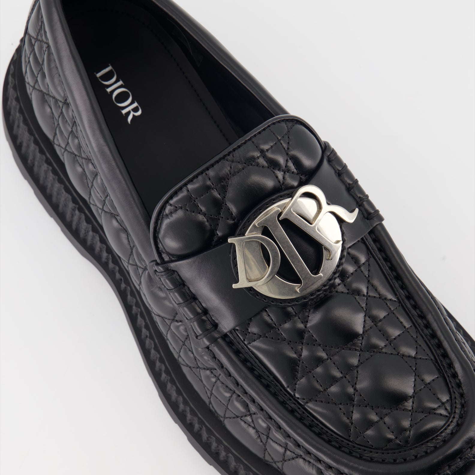 Dior Leather Moccasins, Luxury Footwear, High-End Shoes, Quality Leather Moccasins, Elegant Men's Moccasins
