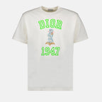 luxury t-shirt, beige t-shirt, Bobby Dior t-shirt, designer menswear, high-end fashion