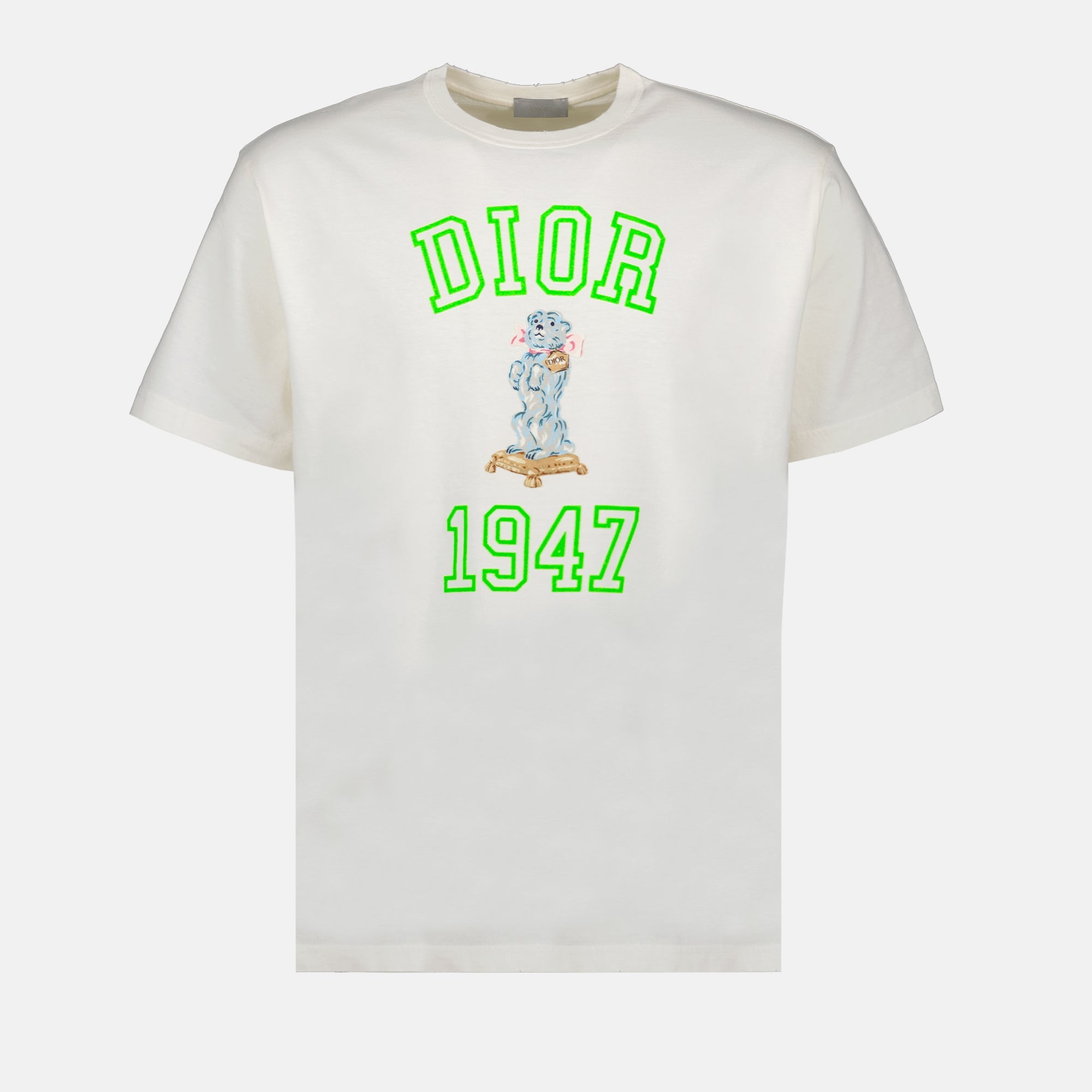 luxury t-shirt, beige t-shirt, Bobby Dior t-shirt, designer menswear, high-end fashion