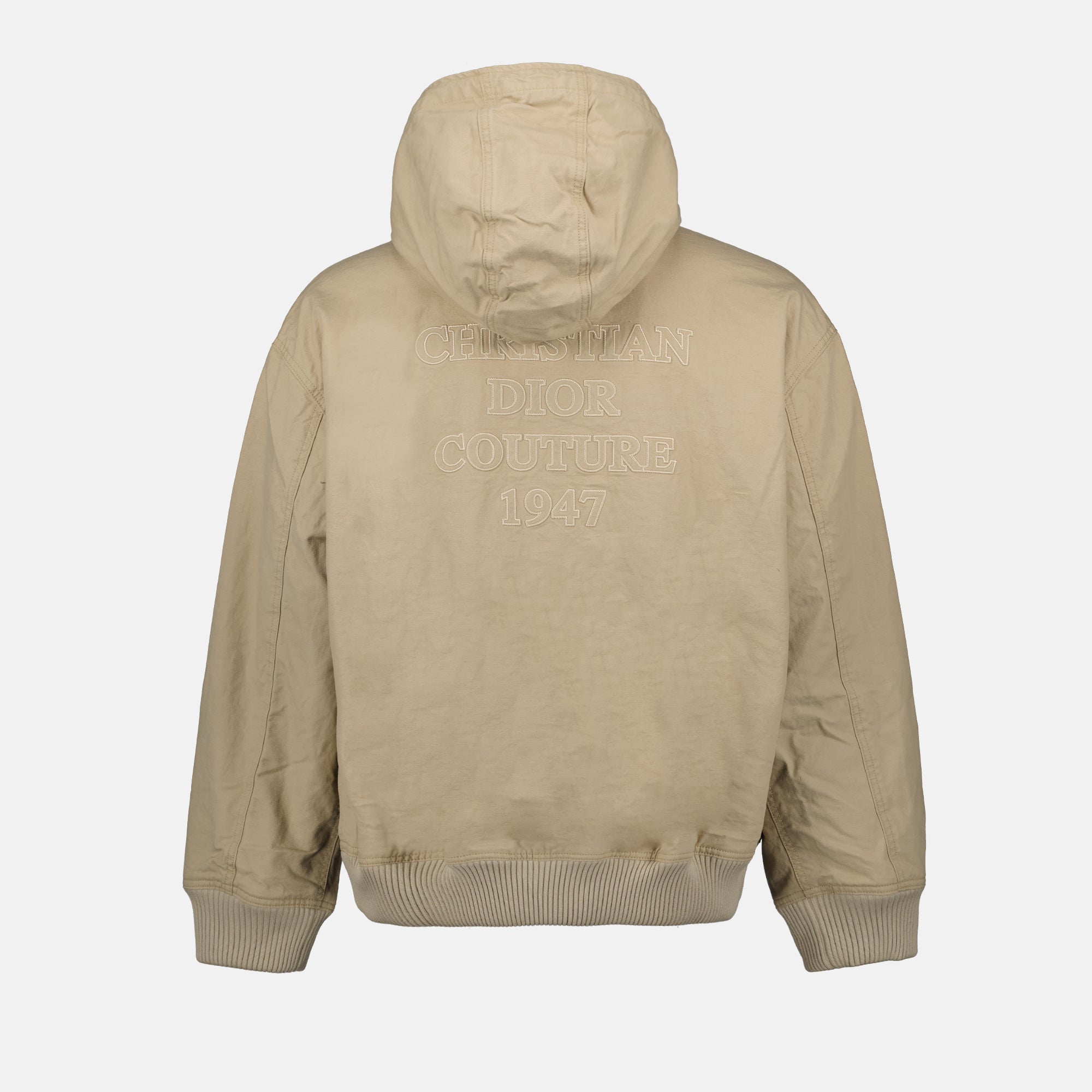 Image de la veste bomber de couture 1947 par Dior pour hommes - Saison Printemps-Été 2024 - Vue arrière