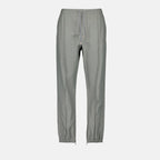 Dior casual trousers, grey trousers, luxury men’s wear, high-end fashion, Dior clothing