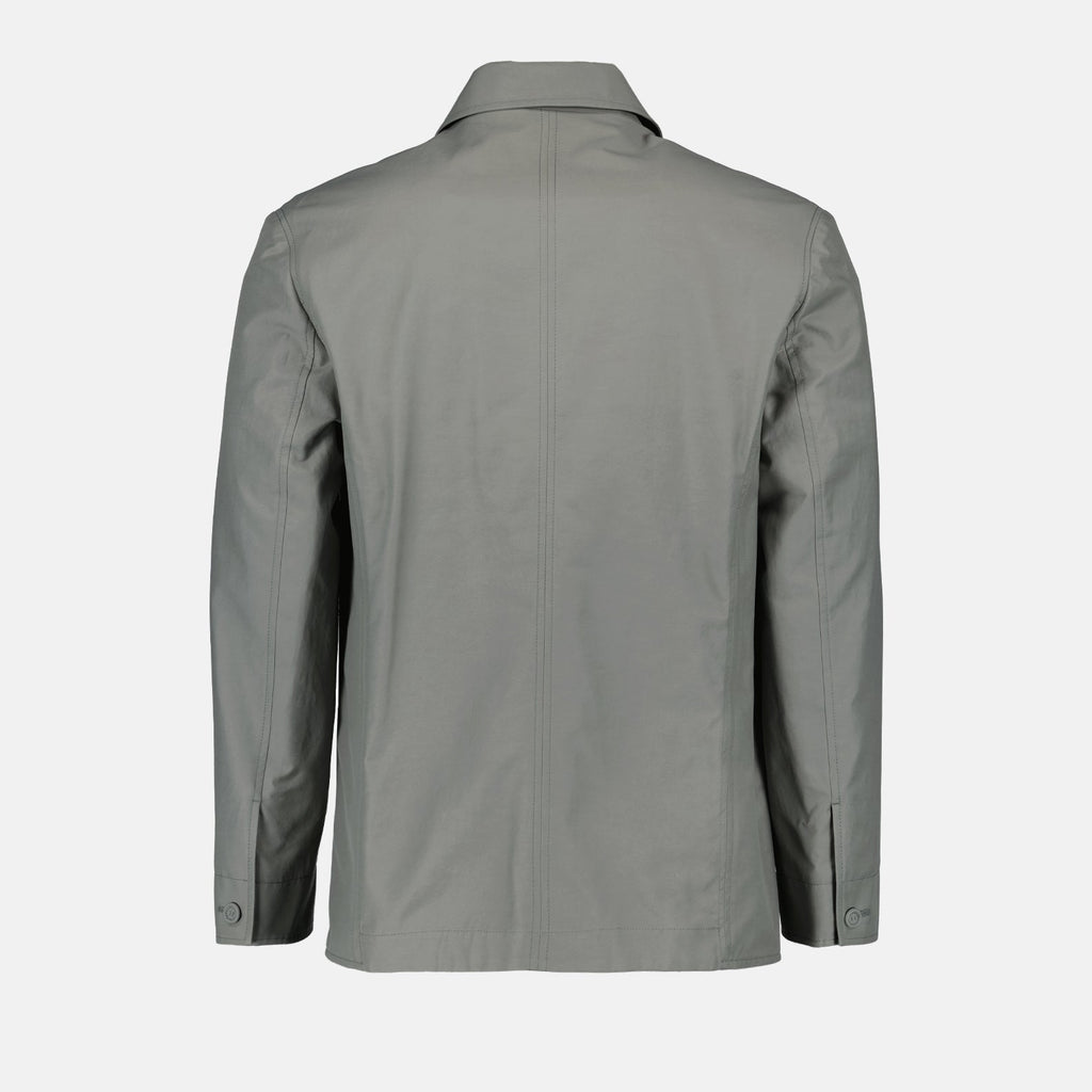 Image of Workwear Cotton Blend Jacket by Dior for Men - Season Spring-Summer 2024 - Back View