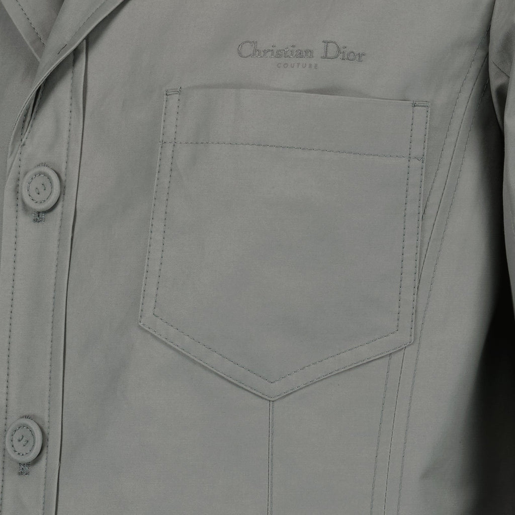 Image of Workwear Cotton Blend Jacket by Dior for Men - Season Spring-Summer 2024 - Detail View 1