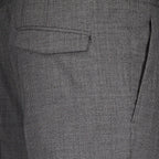 Dior, Grey Jogging Pants, Luxury Wool Pants, Casual Elegance, High-End Fashion