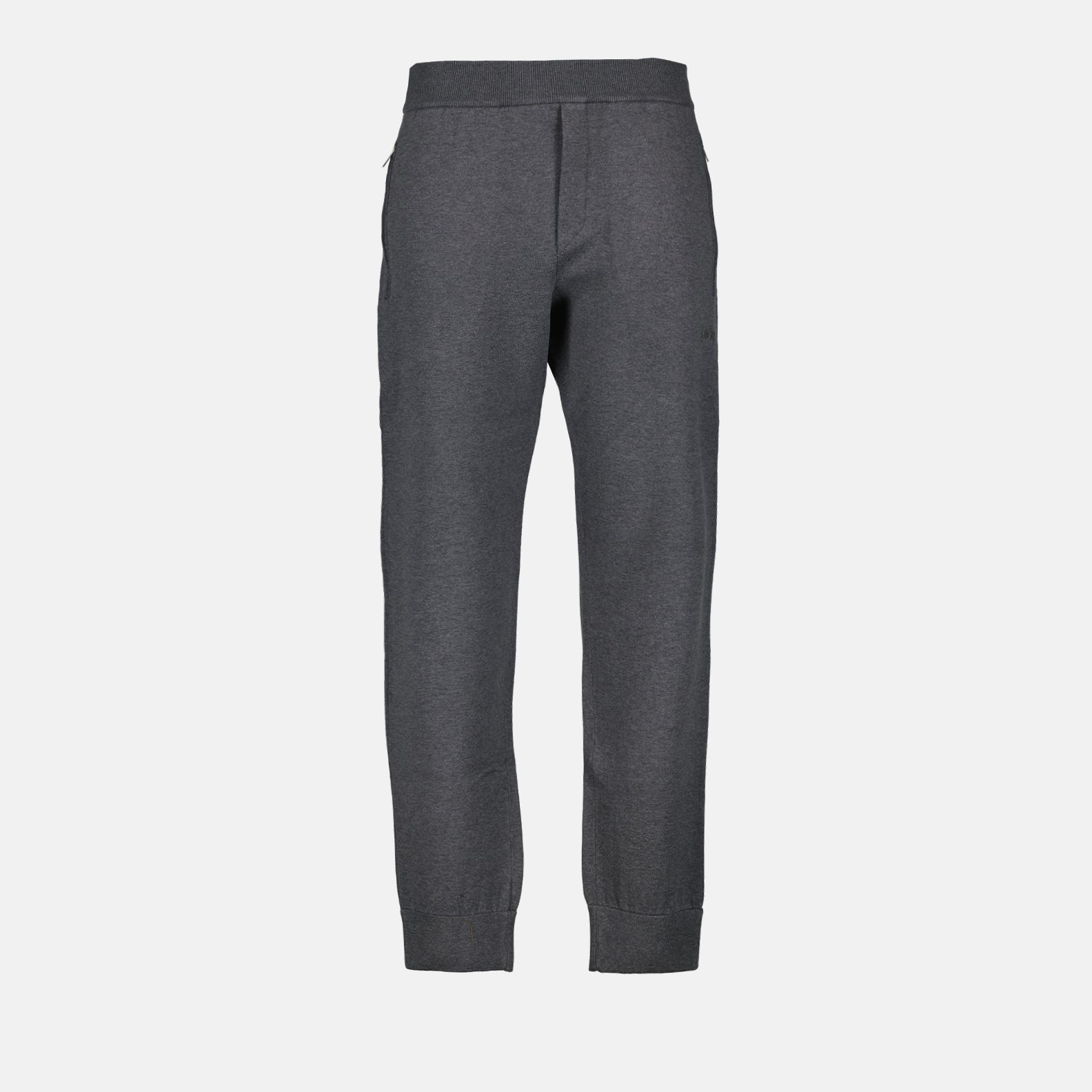 Grey cashmere joggers, Dior pants, luxury loungewear, high-end joggers, premium men's joggers