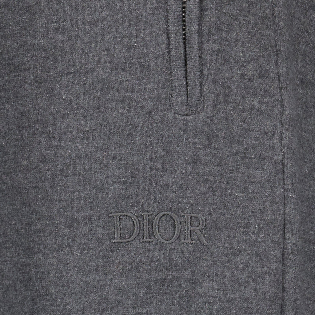 Grey cashmere joggers, Dior pants, luxury loungewear, high-end joggers, premium men's joggers