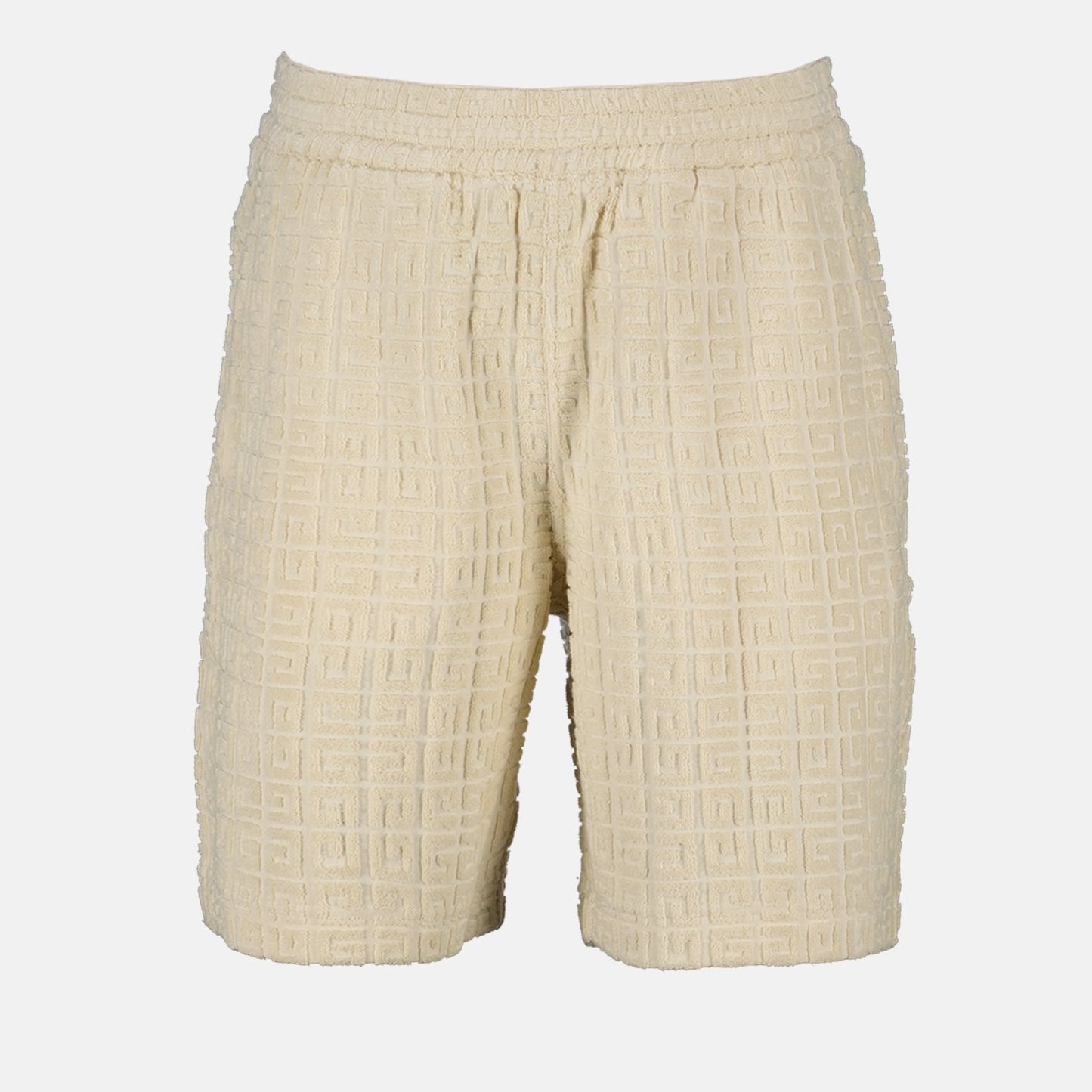 Givenchy, cotton shorts, luxury fashion, 4G pattern, designer shorts