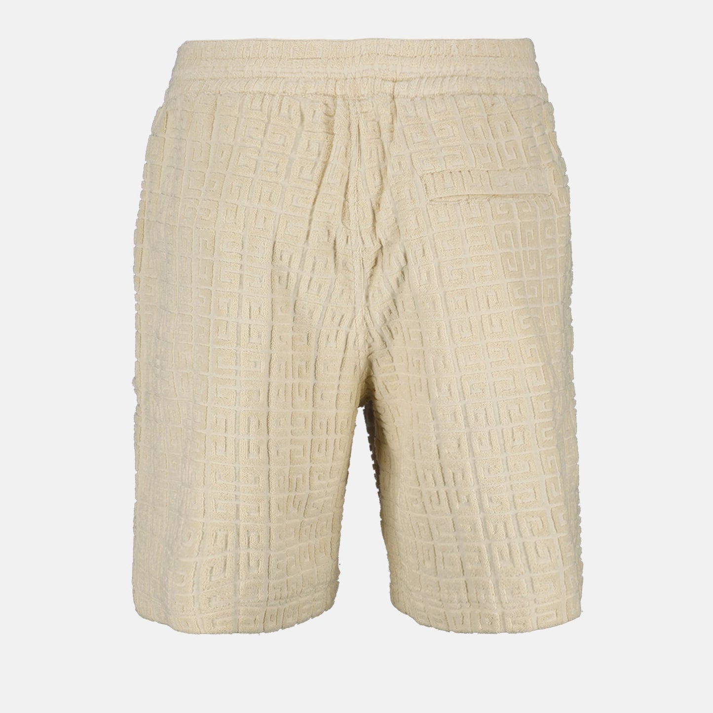 Givenchy, cotton shorts, luxury fashion, 4G pattern, designer shorts