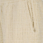 Short en Coton avec Logo Givenchy