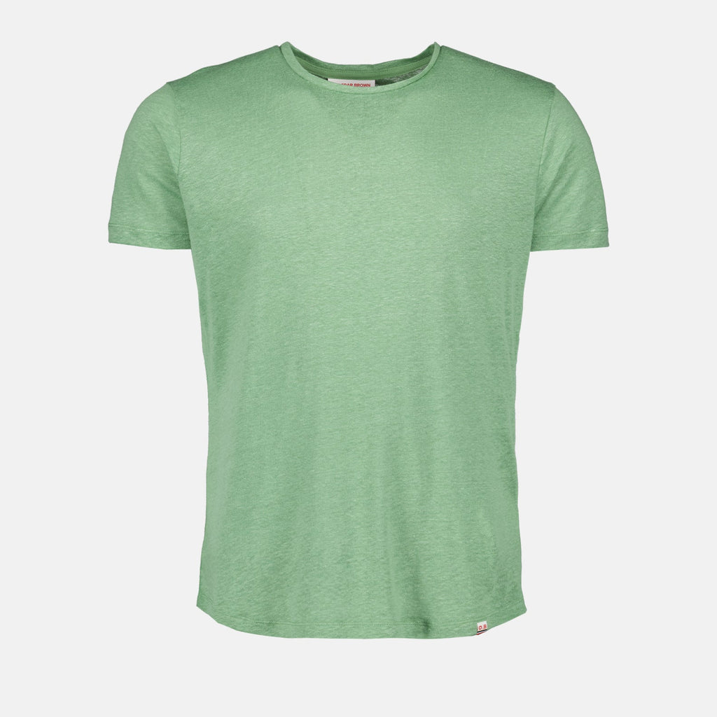 Green Linen T-shirt OB-T
