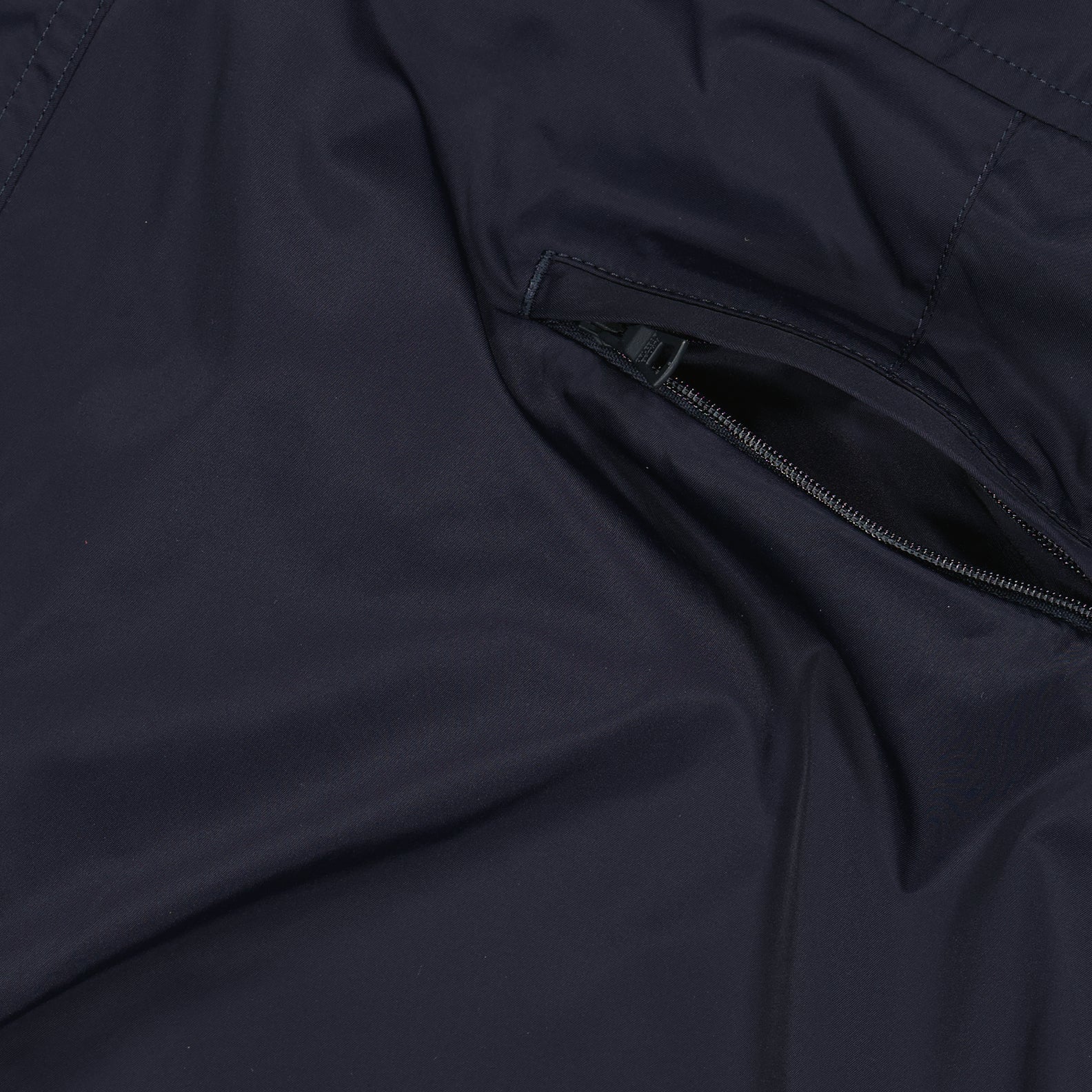 swim shorts, luxury swimwear, Orlebar Brown, navy blue stretch, tailored swim shorts