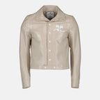 Veste en Vinyle Beige