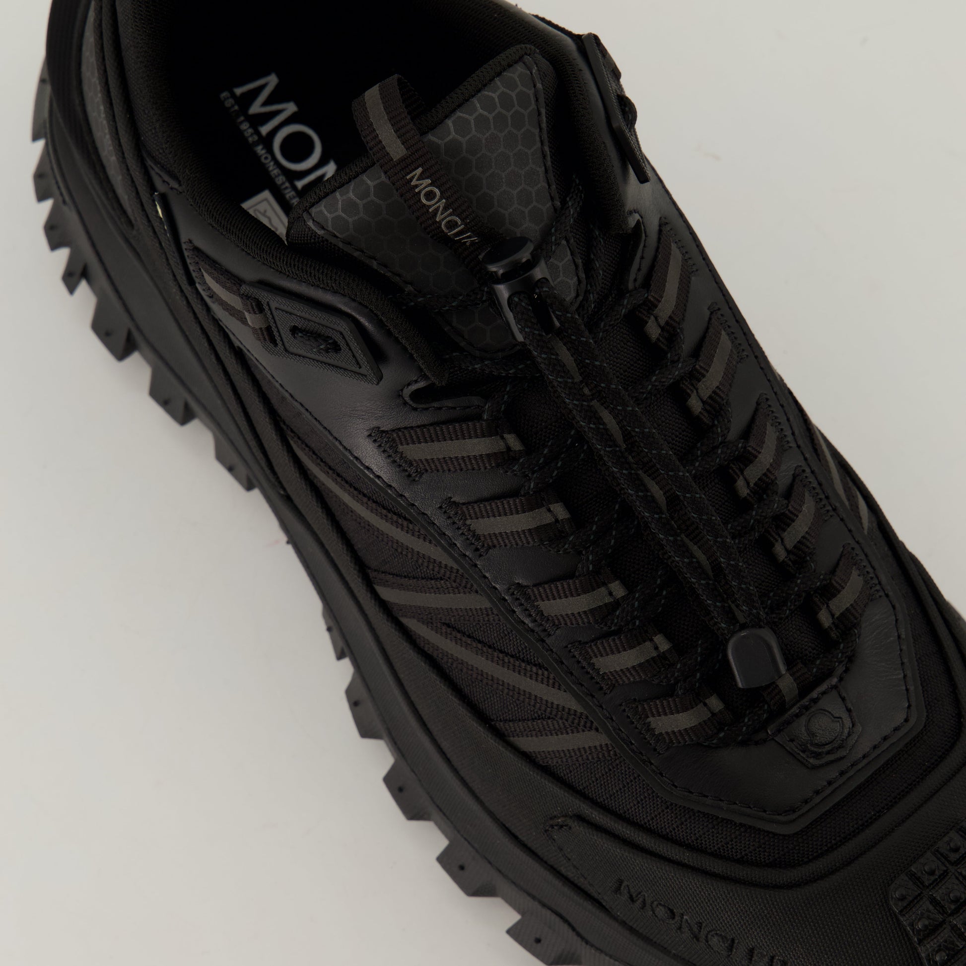 Trail Grip GTX, Moncler sneakers, waterproof sneakers, outdoor footwear, black sneakers